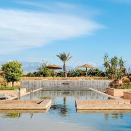 Villa TIGMIZEN - 10CH - Piscine chauffée et Spa - Marrakech