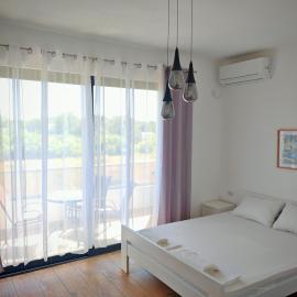 White apartments