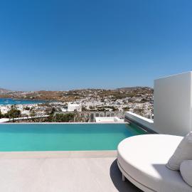 Kallos of Mykonos, hotel v mestu Ornos