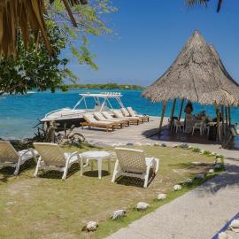 Vicky Island Beach House in the Rosario Islands, Hotel in Cartagena