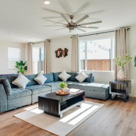 Viesnīca Modesto Area Family Getaway w/ Patio & Backyard! pilsētā Riverbank