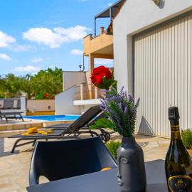 House Monique with pool, Hotel in Rošini