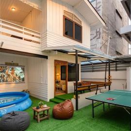 Traditional Thai House Garden Cinema Pool MRT