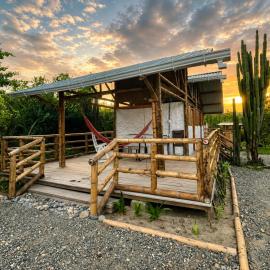 Bosque Seco Bioreserva & Hostel、ビジャビエハのホテル