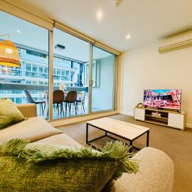 Spacious 2BR Adelaide CBD Escape | Pool + Sauna