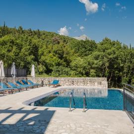 Lavender house with shared pool