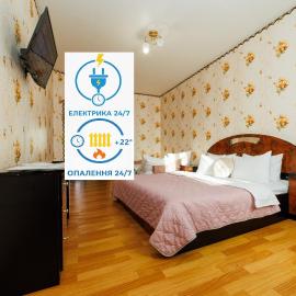 Однокімнатна квартира подобово в новобудові у Полтаві з ванною і кондиціонером Документи для відряджень