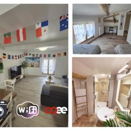 L'écrin des Forges maison cosy 1 à 6 voyageurs