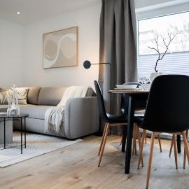 Charmantes Apartment mit Balkon in Hafennähe