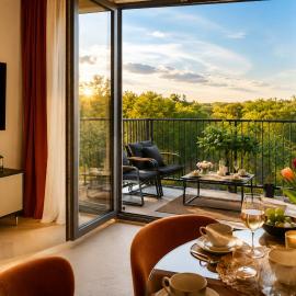 Apartament Bursztynowa Plaża Ventus Park parking w cenie klimatyzacja blisko plaży