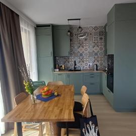 Morski Apartament Rodzinny w Gąskach z bajeczny tarasem