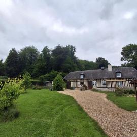logement a l'étage d'une longère Normande, hotel a Saint-Wandrille-Rançon