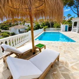 Villa in Benissa La Fustera, hotell Benissas