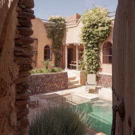 Berber house, private pool, Atlas view
