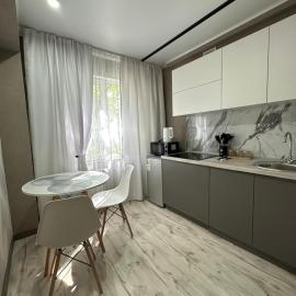 Michaelisa 18, 45 pharmacy apteka, Ushanov Square, hotel in Ustʼ-Kamenogorsk