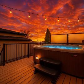 Modern Retreat - Hot Tub - KingBed - AC - Fireplace - Garage