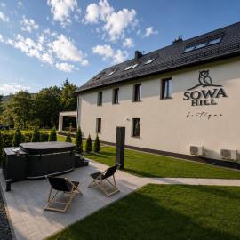 Sowa Hill SPA z balią, jacuzzi i sauną, Góry Sowie blisko Wielkiej Sowy, готель у місті Пєшице
