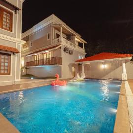 The Shioli house 12bhk Pvt Pool Boutique Villa Siolim By Eniyi Homestay