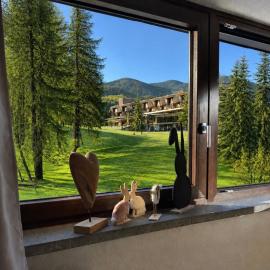 la finestra sulla montagna، فندق في بيلا