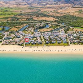 Magnifique appartement Bahia Smir pieds dans l eau Plage Al Amin 2 chambres, 2 salons