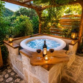 Rustic Garden & Jacuzzi Retreat, hotel a Vis