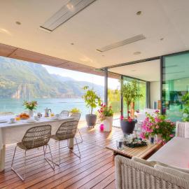 Maison Sur l'Eau - Lugano Villa with View Terrace