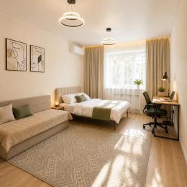 Новая квартира со всеми условиями Сити центре, hotel u gradu Uralsk