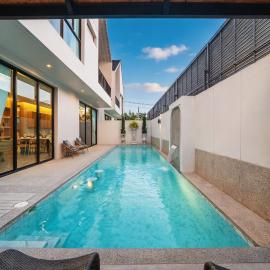 Bangtao's brand new modern luxury pool villas completed in 2025 feature a minimalist design aesthetic and a spacious 12-meter private swimming pool Early bird special offers available