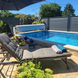 Villa AMore Radini with a private heated saltwater pool and private parking
