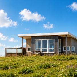 Blue View Cabins, Hotel in Reykholt