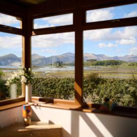 Stunning Coastal Home with Views of Castle Stalker