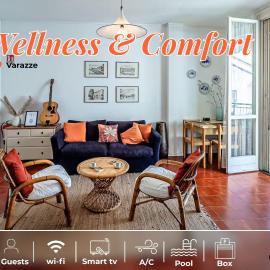 Soft Comfort - Free Garage - Aria Condizionata - Smart TV, hotel v destinácii Varazze