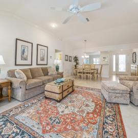 3BR Near Brownwood, Golf Cart, Office, Patio, hotel in The Villages