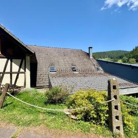 Large house with garden and terrace in Lapoutroie, hotel in Lapoutroie