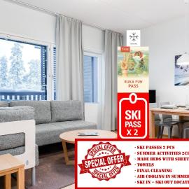 RukaHillChalet5 Ski In - Ski Out - SkiPass & Summer activities x2