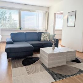 Kemi में, होटल Comfy city apartment with sauna, private parking
