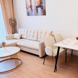 Lotus Apartments Impero separate kitchen two rooms parking balcony