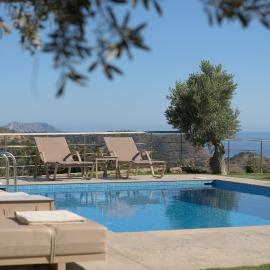 Villa Michael Triopetra Private Villa, Private Swimming Pool, Garden, Panoramic Sunset