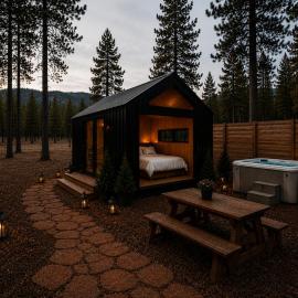 Ponderosa Pines Resort, хотел в Parks