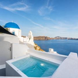 Three Domes Oia - an Iconic Collection