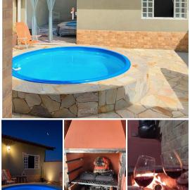 Casa Espaço Sara Piscina Privativa, Área Gourmet Churrasqueira e Fogão a Lenha à 5 min do Parque das Águas, hotel in São Lourenço