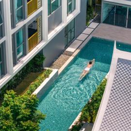 Modern 2BR Apartment with Golf View in Laguna Phuket - Condo Ozone 108-156, hotel in Laguna Phuket