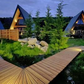 Les Atypiques Chalets โรงแรมในBarbey-Séroux