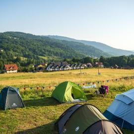 Zwalisko Camper Park Parcela na namiot, hotel a Szczyrk