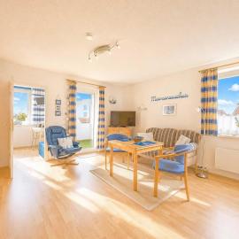 Ferienwohnung Deichgraf A-18, Nordsee Burhave mit Balkon, Parkplatz, Pool & Sauna, WLAN, viešbutis mieste Burhavė