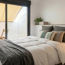 Ático Duplex nuevo con terraza Penthouse with Terrace con Aire Acondicionado Wifi Near parque Ribalta