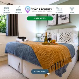 Stylish 2 Bedroom Flat • Free Parking • Balcony • Sky TV • Fast WiFi • Yoko property