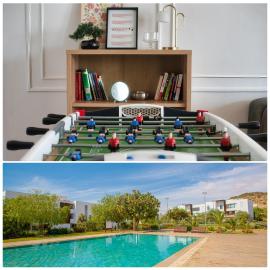 Golf View, Pool,2 min Walk to beach, Nakta Taghazout
