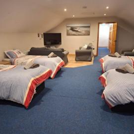 Reubens Loft for 1 to 6 person Family 4 miles outside Portrush Bushmills Coleraine Ballymoney