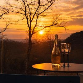 STUNNING VIEW, chambre en forêt proche BORDEAUX